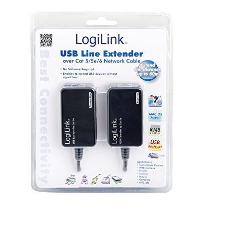 LogiLink Verlängerungskabel USB über CAT5/6 bis 60 Meter - 2