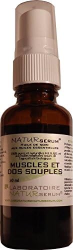FLEXIBLE BACK AND MUSCLES NATURSERUM - Muscle relaxer - Back pain - Serum complex with pure and natural essential oils H.E.B.B.D. 30 ml.