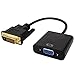 Produktbild DVI zu VGA Adapter Stecker zu Buchse Konverter Stecker Kabel 1080 P für PC DVD HDTV Display Monitor