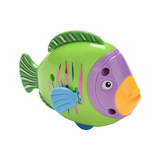 JETTINGBUY Cute Baby Kids Swimming Clockwork Fish Colorful Windup Fish Shaped Wind Up Toys
