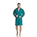 Produktbild Vossen Damen & Herren Bademantel Rom Lagoon l