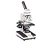 Produktbild Compra Mikroskop M-TOP 600 LED, Kreuztisch, Okular: 10x Weitfeld mit Zeiger, achromatische DIN Objektive, 40-Fach, 100-fach, 400-fach, 600-fach, koaxialer Grob- und Feintrieb mit Skala, Schutzhaube