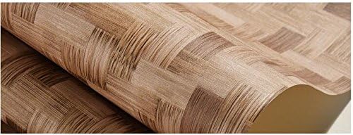 Wapea Retro Imitation Straw Wallpaper Straw Mats Bamboo Mat Wallpaper Traditional Classical Folk Flavor Wall 178234