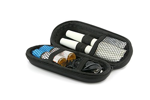 Aufbewahrungsetui f  r E-Zigarette schwarz ohne Inhalt