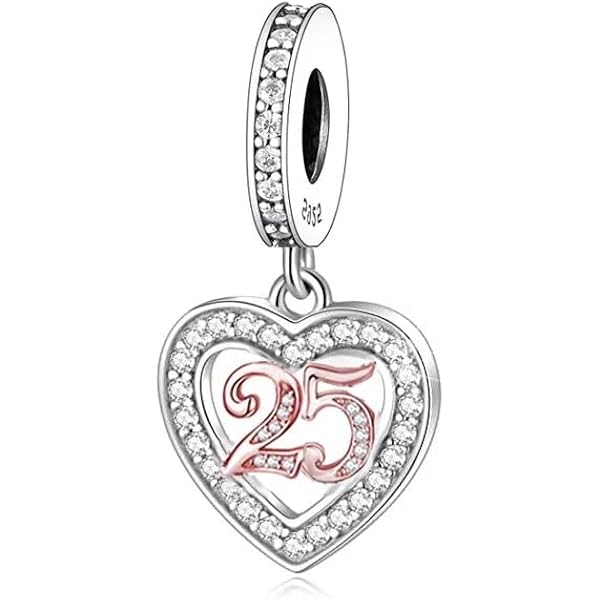 MariaFonte Charm Hand Mit Auge – 925er Silber Anhänger Mit Zirkonia | Glücksbringer Für Armband & Halskette