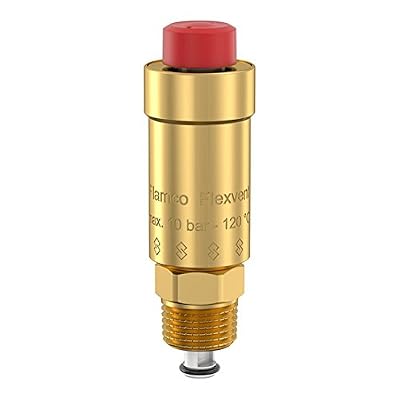 Flamco Flexvent 1/2" Purgeur d'air avec vanne d'isolement - Séparateur air automatique 27740