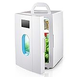 ❄ CONVENIENTE + LIGERO: el mini refrigerador termoeléctrico / calentador de 10 litros es elegante y perfectamente portátil.Dimensiones externas de esta unidad: 23X27X33.5cm (9.06X10.63X13.19inch) Dimensiones internas: 18X16X27.5cm (7.09X6.3X10.83inch)