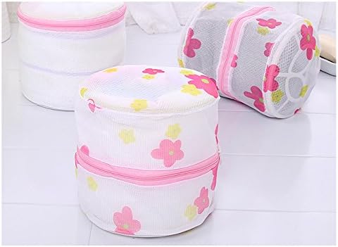 JRui LITTLEFUN 5 Pack Durable Mesh Laundry Wash Bag for Bras,Delicates,Lingerie,Sweater,Travel Organization,Lingerie Bag