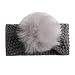 Produktbild Tukistore Baby Mädchen Gestrickt Stirnband Winter Warm Gestrickt Stirnbänder Strick Haarband Turban Stirnband Ohrenschützer Ohrenwärmer für Baby Kleinkind