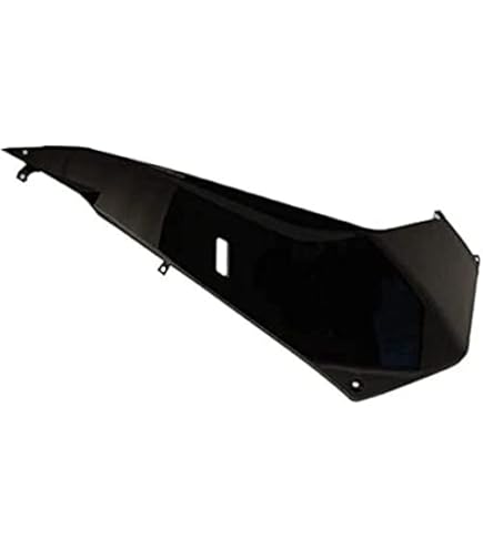 one by Camamoto 77380003A kunststof bekleding frontplaat kleur glanzend zwart compatibel met Yamaha T-Max 500 bouwjaar 2001 tot 2007 | Ref. Yamaha 5GJ2835000