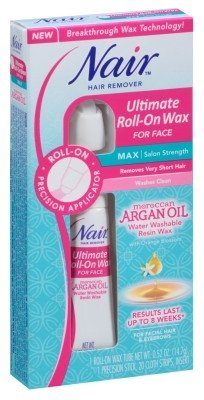 Nair Hair Remover Ultimate Roll-On Wax For Face 0.52oz (6 Pack)