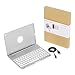 Produktbild Praktisches Design Home Office Desktop-Sommer-USB-Ladevorrichtung-Ventilator bewegliche Größe Low Noise Lüfter (Silber)