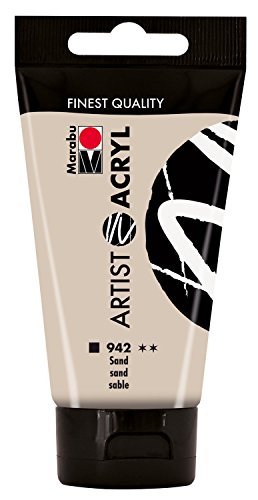 Marabu 122002942 - Artist Acryl, 75 ml, sand