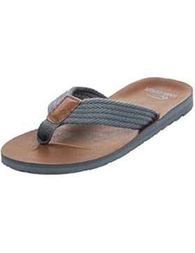 SMILODOX Premium Zehentrenner | Flip Flops ideal für Strandurlaub, Gym & Freizeit | Sandalen mit fester Sohle...