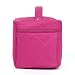 KINGSO Rose Red Lady Makeup Organiser Cosmetic Container Pouch Case Box Large Capacity Portable Toiletry Travel Bag Girl