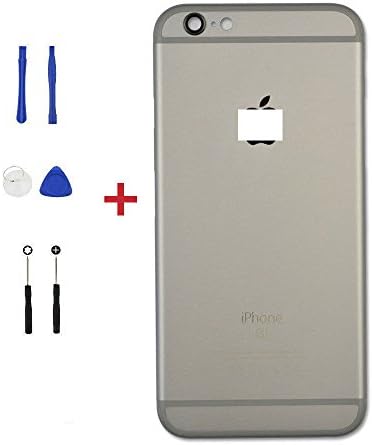 New Replacement Back Battery Metal Housing Case Cover for iPhone 6s All Colours (Space Grey)
