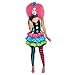Produktbild M Kostüm Teen Kool Klown Kostüm Clown Outfit