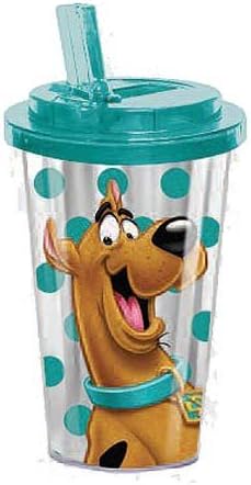 Scooby Doo Polka Dot 16 Ounce Insulated Acrylic Tumbler Cup by Spoontique
