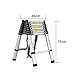Produktbild RMJAI Teleskopleiter Aluminium Teleskopverlängerung Hoch Mehrzweck Tritthocker (größe : A3)