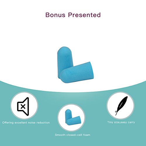 Gehörschutz Kapselgehörschutz, CrazyFire Sicherheit Ohrenschützer, Gehörschutz für Kinder und Erwachsene, Kopfbügel Sicherheit ohrenschützer Safety EAR Muffs mit Weichschaum(mit Pairs Earplugs Zusatz) - 5