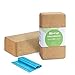 Produktbild Kork Yoga Block 2 Pack Yogablock Naturkork 100% Eco-Friendly 9" x 6" x 3" für Meditiation & Fitness Blocks Bricks Set für Rücken und Blockaden Regeneration Training so wie Dehnübungen