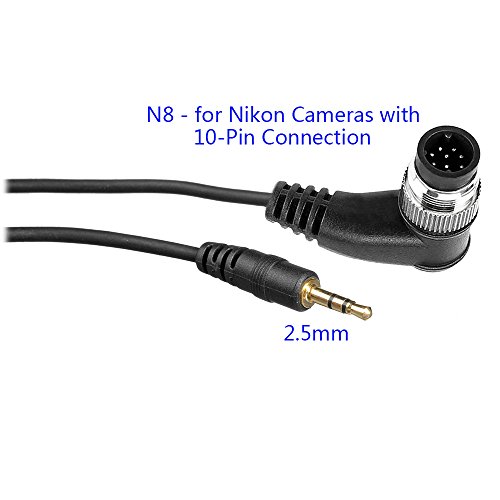 PHOLSY 2 5 mm - N8 D clencheur Distance C ble de Connexion pour Nikon Fujifilm Kodak Appareils Photo Remplacement Nikon T l commande filaire MC-30 C ble PHOLSY 2 5 mm - N8 D clencheur Distance C ble de Connexion pour Nikon Fujifilm Kodak Appareils Photo Remplacement Nikon T l commande filaire MC-30 C ble