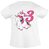 kindergeburtstag kuchen deko Schönes Motiv im Einhornlook für 3 jährige Mädchen als Geschenk zum 3ten Geburtstag.