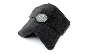 Trtl Pillow &ndash; Cuscino da viaggio di supporto per il collo, ultra morbido, efficacia scientificamente dimostrata &ndash; lavabile in lavatrice, nero