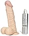 Produktbild ORION Vibrator Lars der Lümmel - naturgetreuer Vibrator für sie und ihn mit drei starken Vibrationsstufen, großer Classic-Stimulator mit Saugfuß und Fernbedienung
