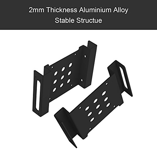 ELUTENG Wechselrahmen SSD 2,5″ / 3,5″ auf 5,25″ HDD SSD SATA Halterng Interner Festplattenadapter für Desktop-PC Computer CD-/DVD-ROM mit SATA 3 Datenkabel und Stromadapter - 4