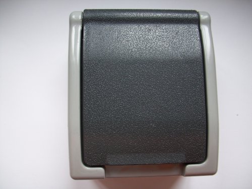 Preisvergleich Produktbild REV Ritter, Steckdose mit Klappdeckel, Kinderschutz, 00562014