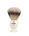Kent Travel Pure Badger Silver Tip Bristle Shaving Brush Small