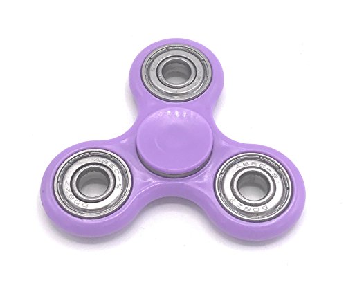 Creating Toys edc Fidget Hand Spinner High Speed Ceramic Bearing Fidget Toy Stress Reducer For ADD / ADHD / Anxiety and Autism Adult Children (Purple)