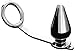 Produktbild Triune Anal Plug mit Penis Ring aus Edelstahl, Innerdurchmesser 4.5 cm, Durchmesser 4.5 cm