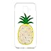 Produktbild Samsung Galaxy A6 Plus 2018 Ananas Handyhülle,Aearl [Niedlich 3D Karikatur Design Hülle] Glitzer Funkeln Diamant Flexibel Dünn Durchsichtige Schutz Stoßfest Silikon TPU Handytasche with stern Treibsand [Bling Pailletten Muster] für Samsung Galaxy A6 Plus 2018,Weiß Star
