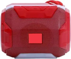 hoatzin Powerpact Stereo Wireless Bluetooth Portable Outdoor Speaker (Red)