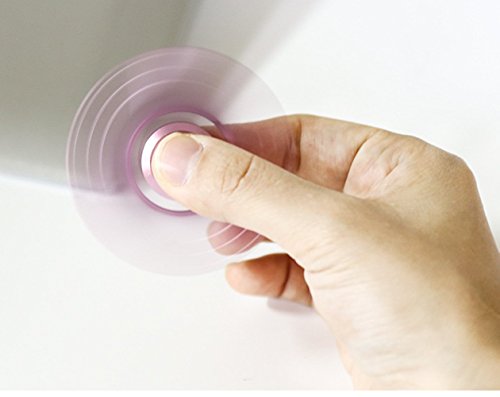 Fidget Toy, NiuSY Hand Spinner Spielzeug EDC Focus Aluminium Handspielzeug mit Hybrid-Keramik Lager Ultra Durable, Perfekt für ADS, ADHS, Angstzustände und Autismus Erwachsene Kinder, Tri-Spinner - 3