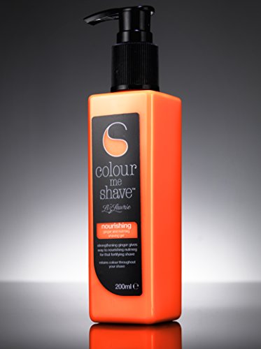 Colour Me Shave Coloured Shaving Gel for Men - 200ml (Orange)