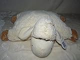 2in1 Kuschelkissen und Kuscheltier Schaf, Schäfchen, Schafkissen, Kuschelschaf mit Klettverschluss 46cm - 4
