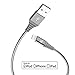 Produktbild iPhone Ladegerät, Apple zertifiziert geflochten 6 ft stabile Lightning Kabel – Lightning auf USB Ladekabel für iPhone X 8 8 Plus 7 7 Plus 6S 6 SE 5S, iPad, Pro, Air 2, Mini