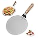 Produktbild Pizzaschaufel, Genmer Pizzaschieber aus Edelstahl mit Holzgriff, Premium Pizzaschaufel für Pizza-Ofen/ Pizzaofen, Pizzaschieber auch als Ofenschaufel Pizzawender, optimaler Küchenhelfer auch als Brotschieber& Tortenheber, Pizzaheber mit abgerundeten Kanten für den Pizzastein