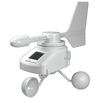 La Crosse Technology - MA10660 Anémomètre solaire connecté - A ajouter au kit de démarrage MA10001