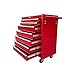 Produktbild FoxHunter Metall-Werkzeugbox; Mobiler Aufbewahrungsschrank; rot, TBM02.