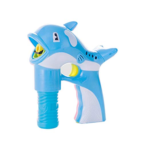 Preisvergleich Produktbild Fantasyworld Kinderspaß-Automatik mit Leichter Musik Delphintreibseifenblasenmaschine