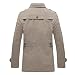 Winmate Men's Boys' Autumn and Winter Coats plus thick velvet Cotton Jackets