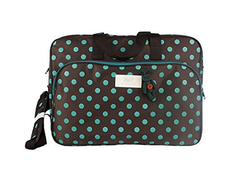My Share Mall Original KRWINGHOUSE Large Capacity Waterproof Messenger Shoulder Bag Handbag Laptop bag for Mummy and Daddy(Brown)