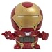 Produktbild BulbBotz Marvel 2021685 Avengers: Infinity War Iron Man Kinder-Wecker mit Nachtlicht und typischem Geräusch , rot/gold , Kunststoff , Höhe: 14 Zentimeter , LCD-Display , Junge/Mädchen , offiziell