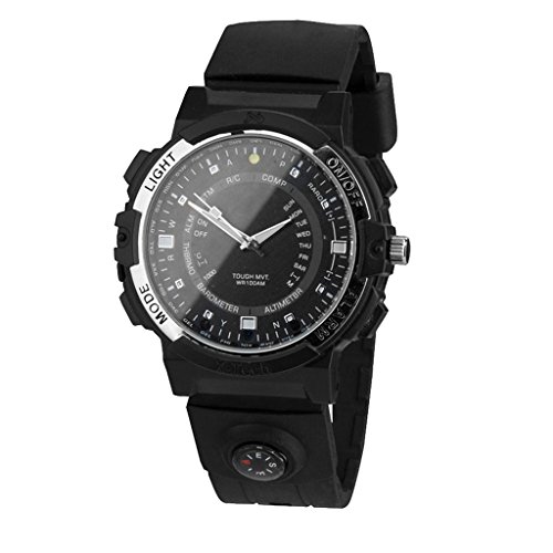 Preisvergleich Produktbild Gazechimp Smartwatch Bluetooth Fitnessarmband Wifi Fernsteuerungs IP Kamera Aktivität Messgerät für Smartphones