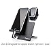 Produktbild Apple Watch Ladestation Tzomsze Apple Watch iPhone Dock 2 in 1 Apple Watch Halterung für alle iWatch und iPhone Perfekt für Reisen und Geschenke