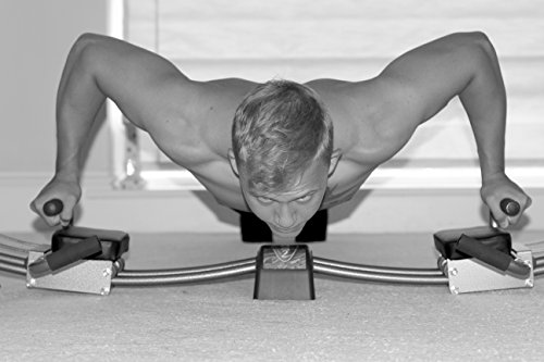 Sport Fitness Krafttraining Besser als Liegestütze Heim-Fitnessausrüstung Körpergewicht Zug-Trainingsgerät Kraft Kerngesundheit Training für einen “magischen” Brustkorb – Press Push ups – perfekte Rip Dec - 2